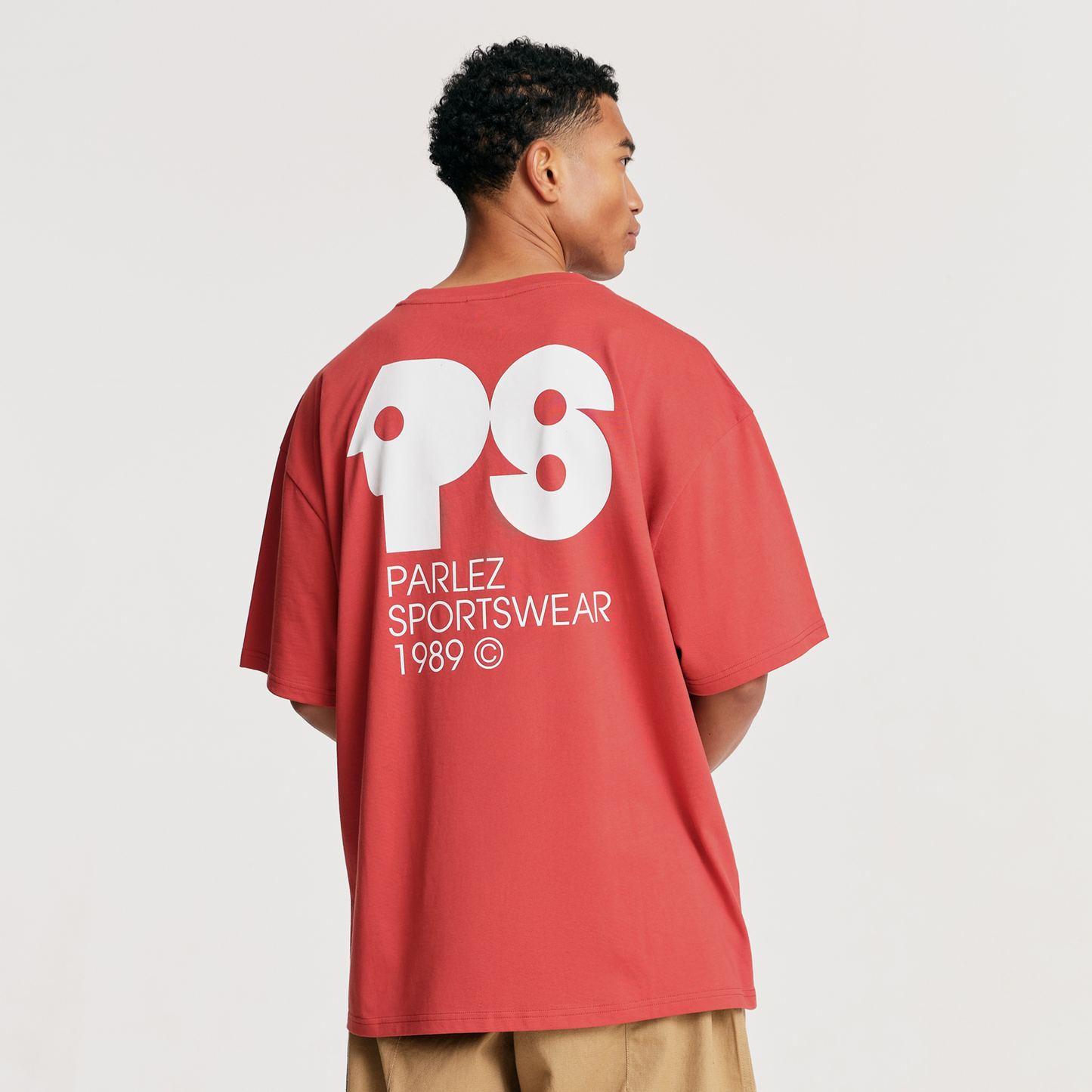 The Mens Broadcast Oversized T-Shirt Kiln from Parlez clothing