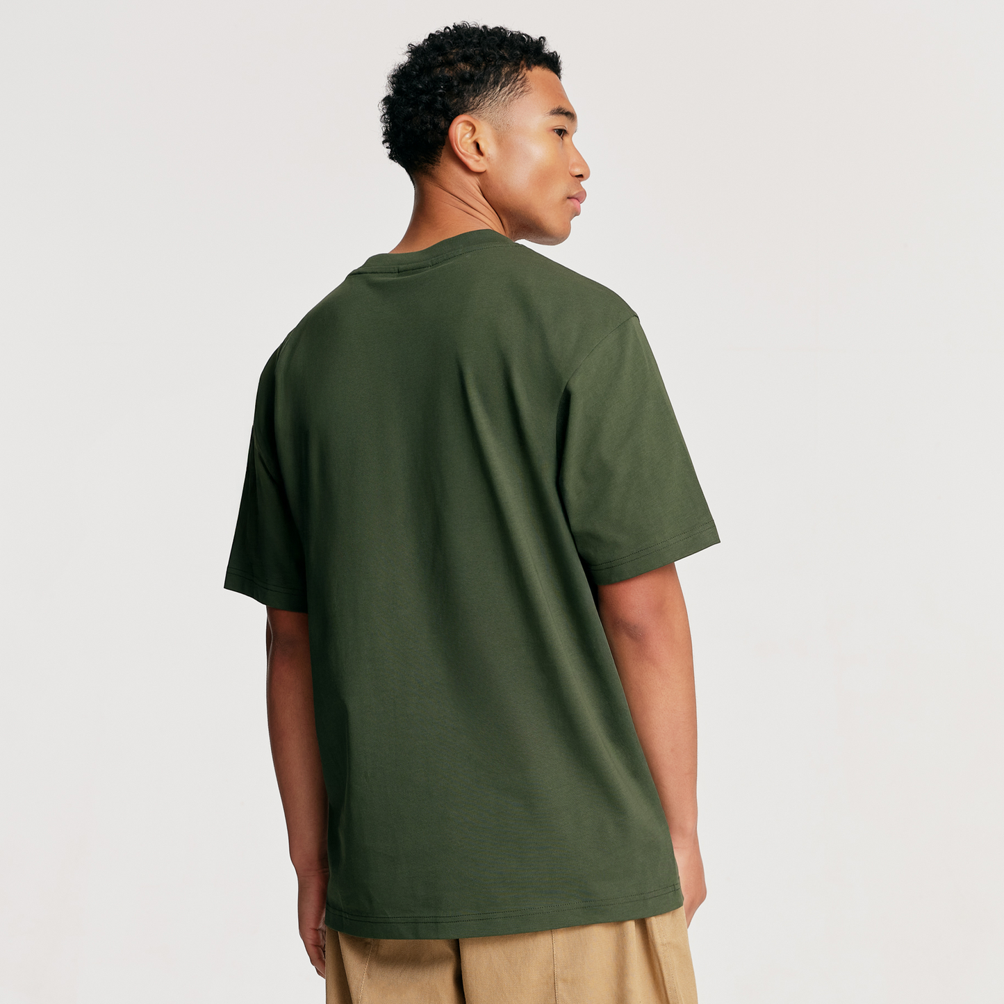 The Mens Form T-Shirt Foliage from Parlez clothing