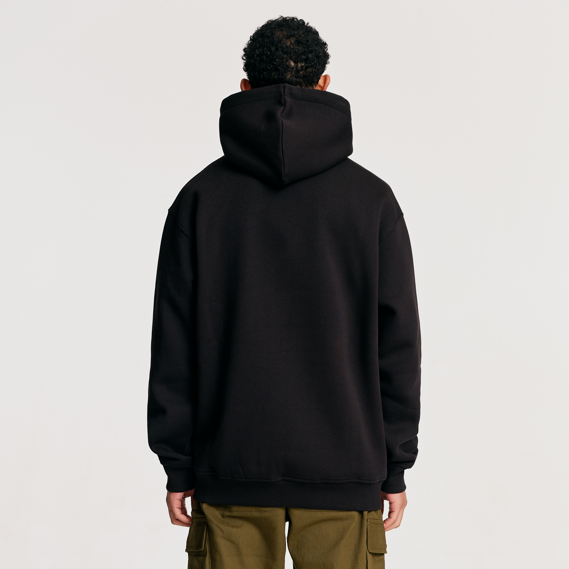 The Mens Ascent Hoody Black from Parlez clothing