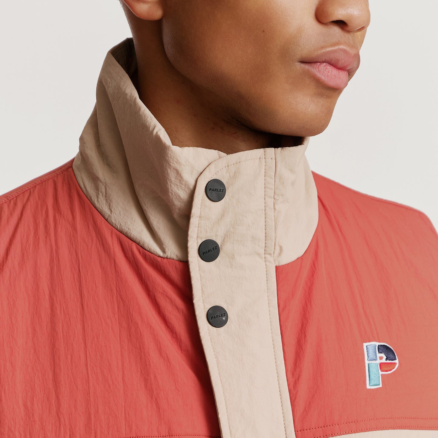 The Mens Range Gilet Haze from Parlez clothing
