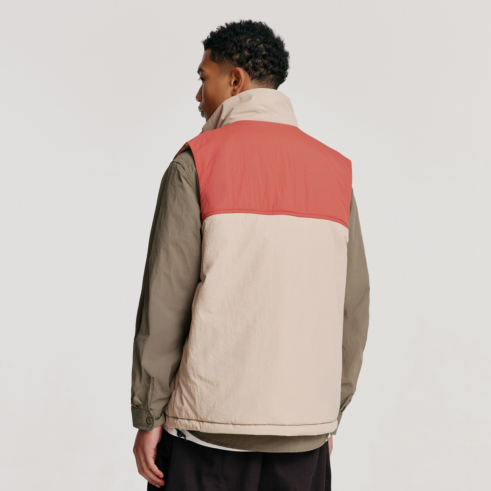 The Mens Range Gilet Haze from Parlez clothing