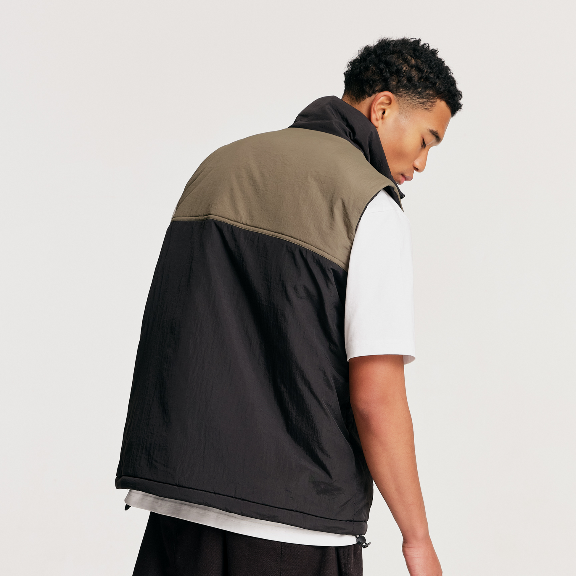 The Mens Range Gilet Black from Parlez clothing