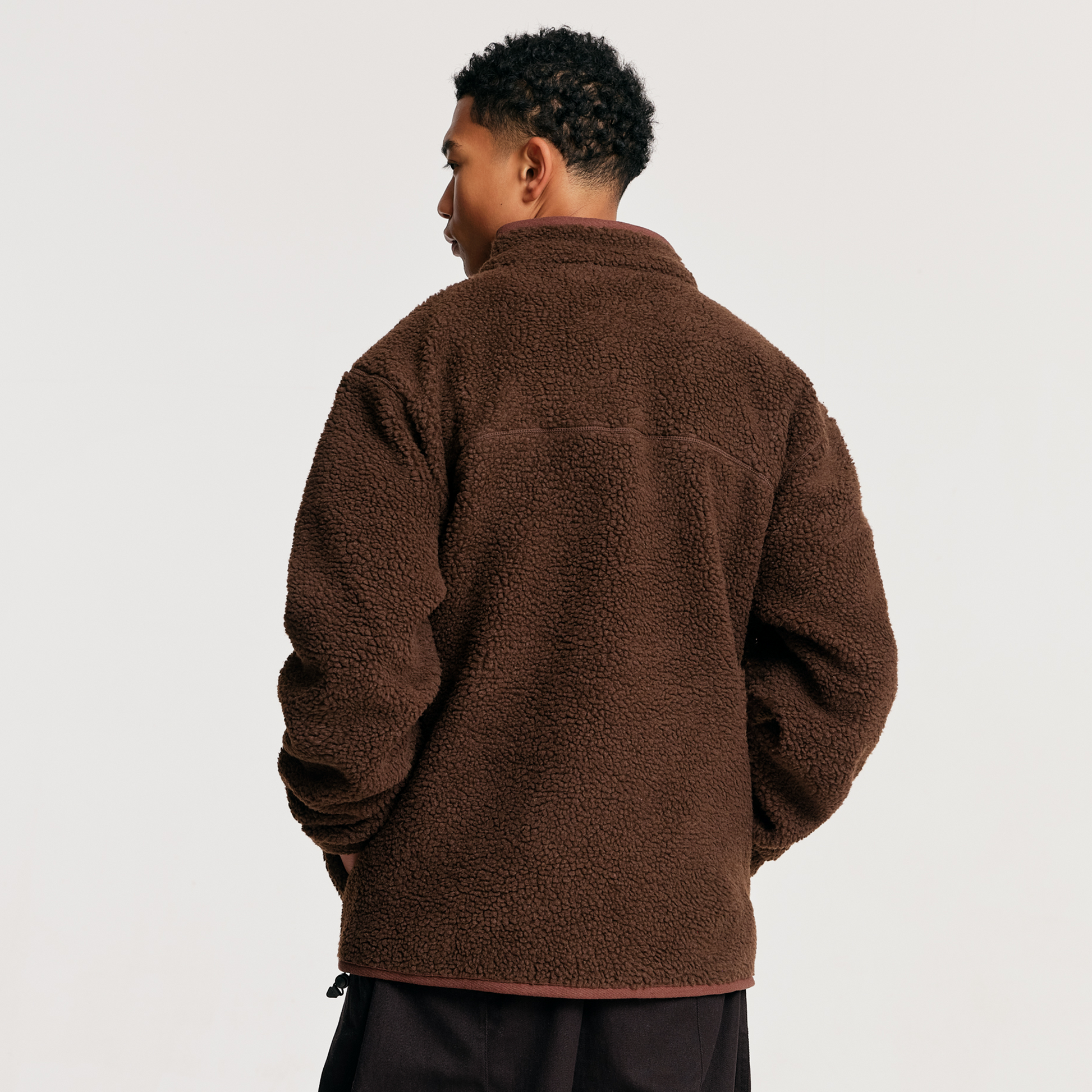 The Mens Amity Fleece Coffee from Parlez clothing