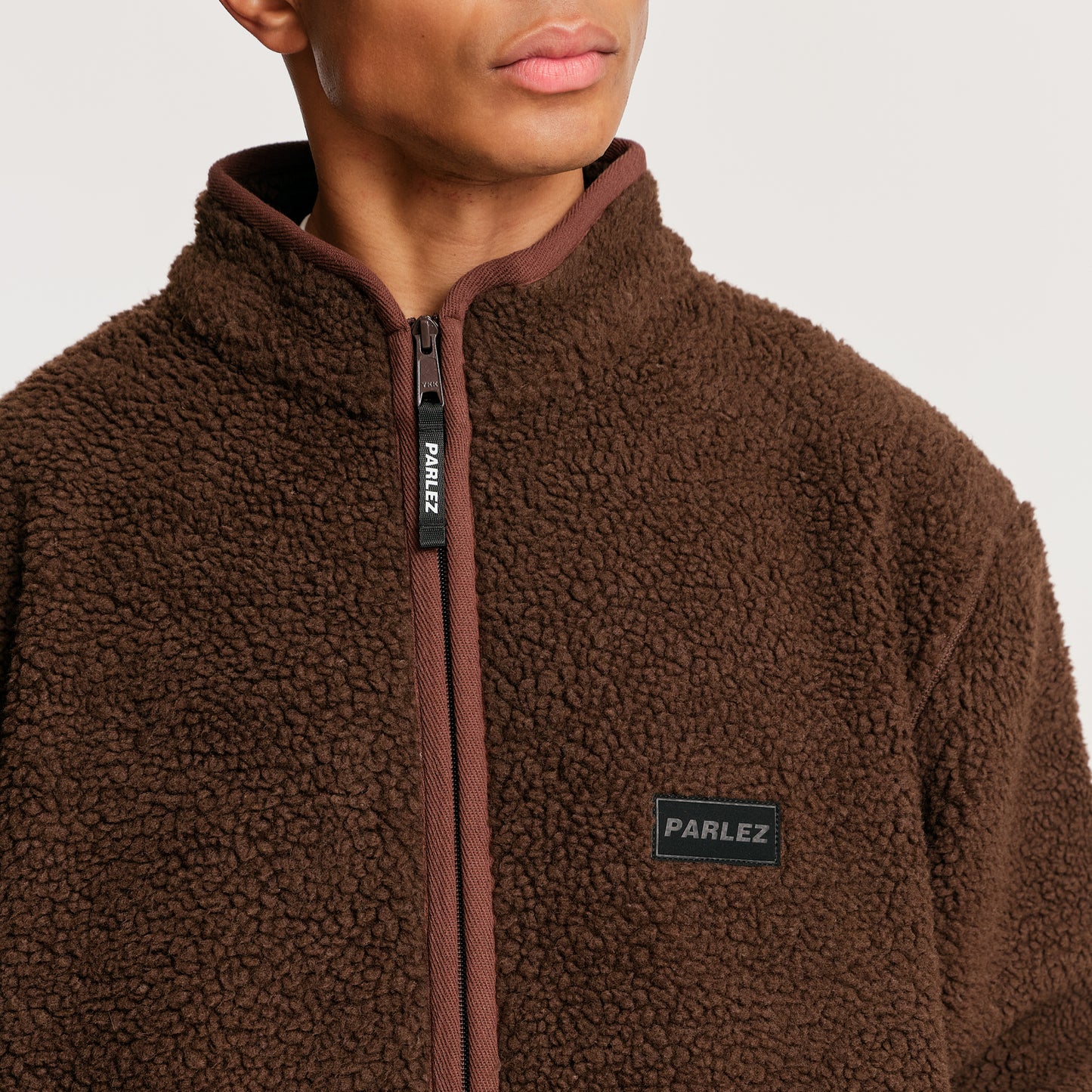 The Mens Amity Fleece Coffee from Parlez clothing