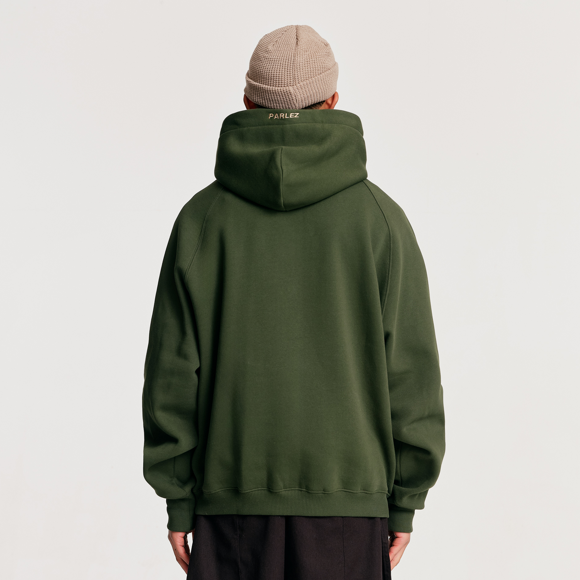 The Mens Champ Oversized Hoody Foliage from Parlez clothing