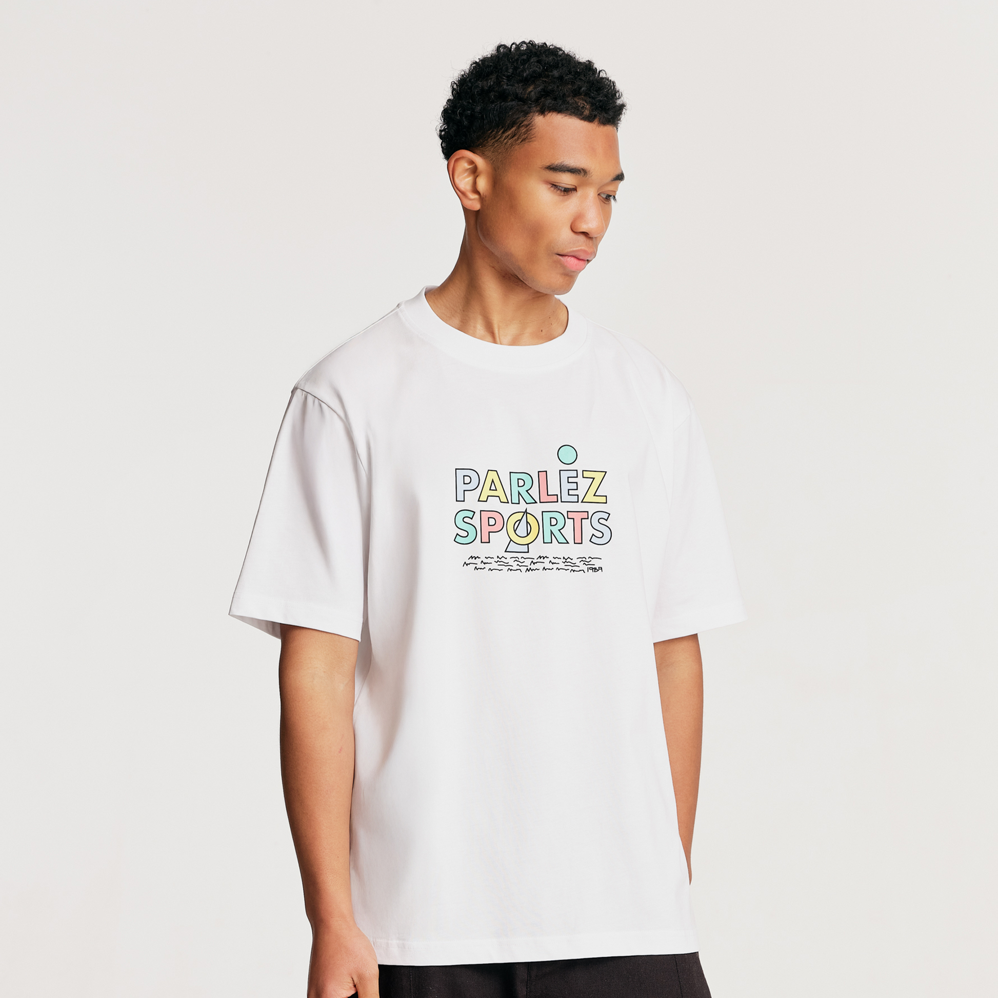 The Mens Form T-Shirt White from Parlez clothing