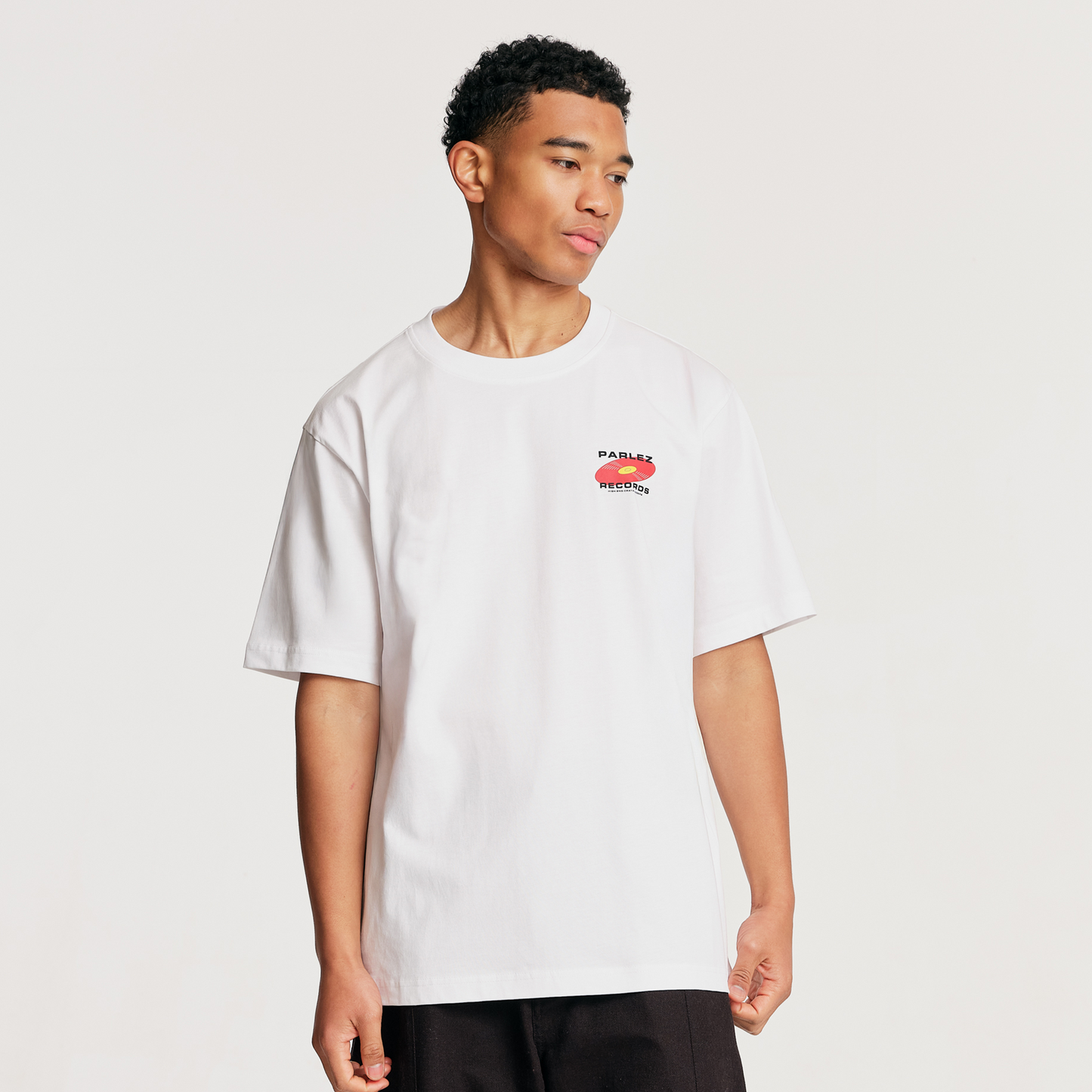 The Mens LP T-Shirt White from Parlez clothing