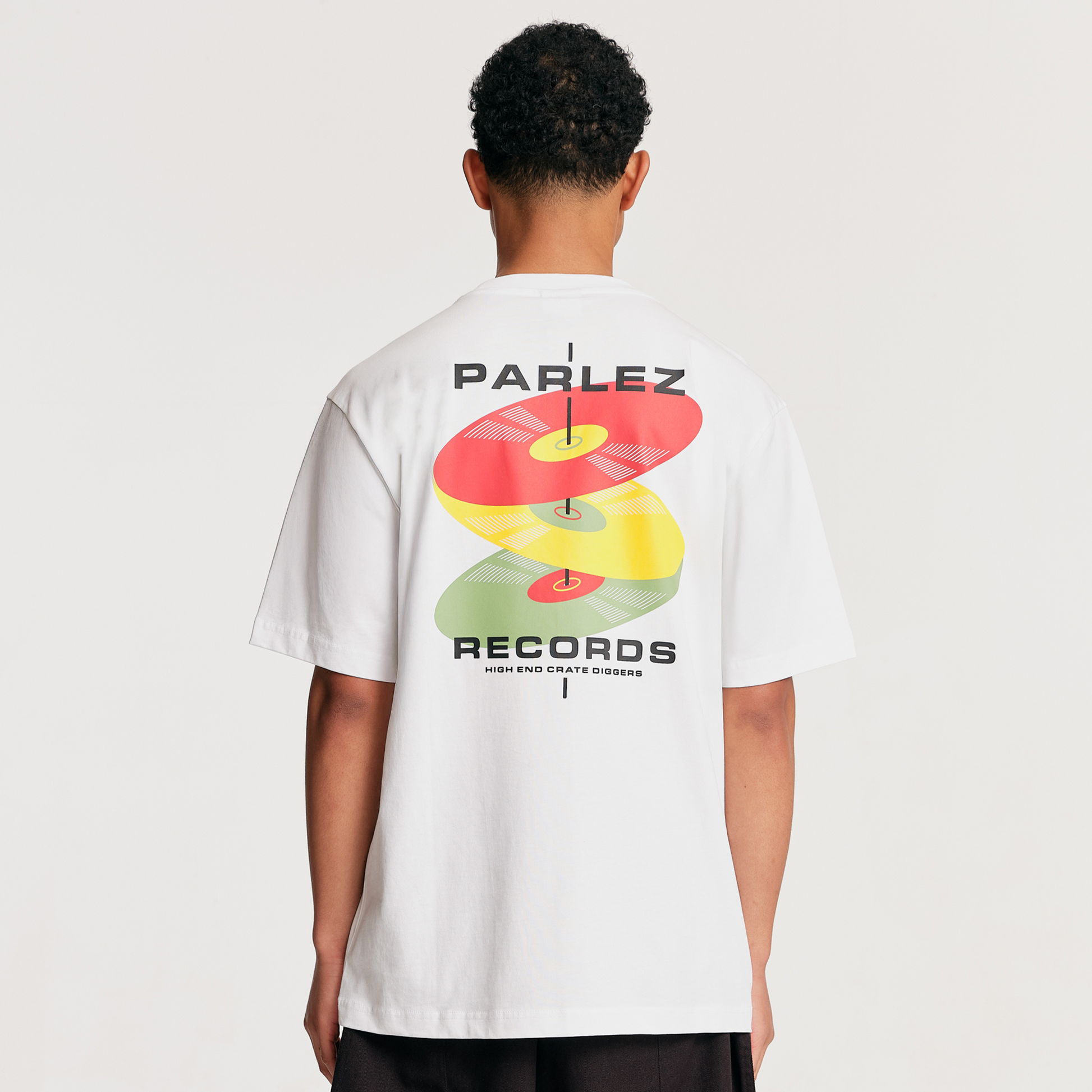 The Mens LP T-Shirt White from Parlez clothing
