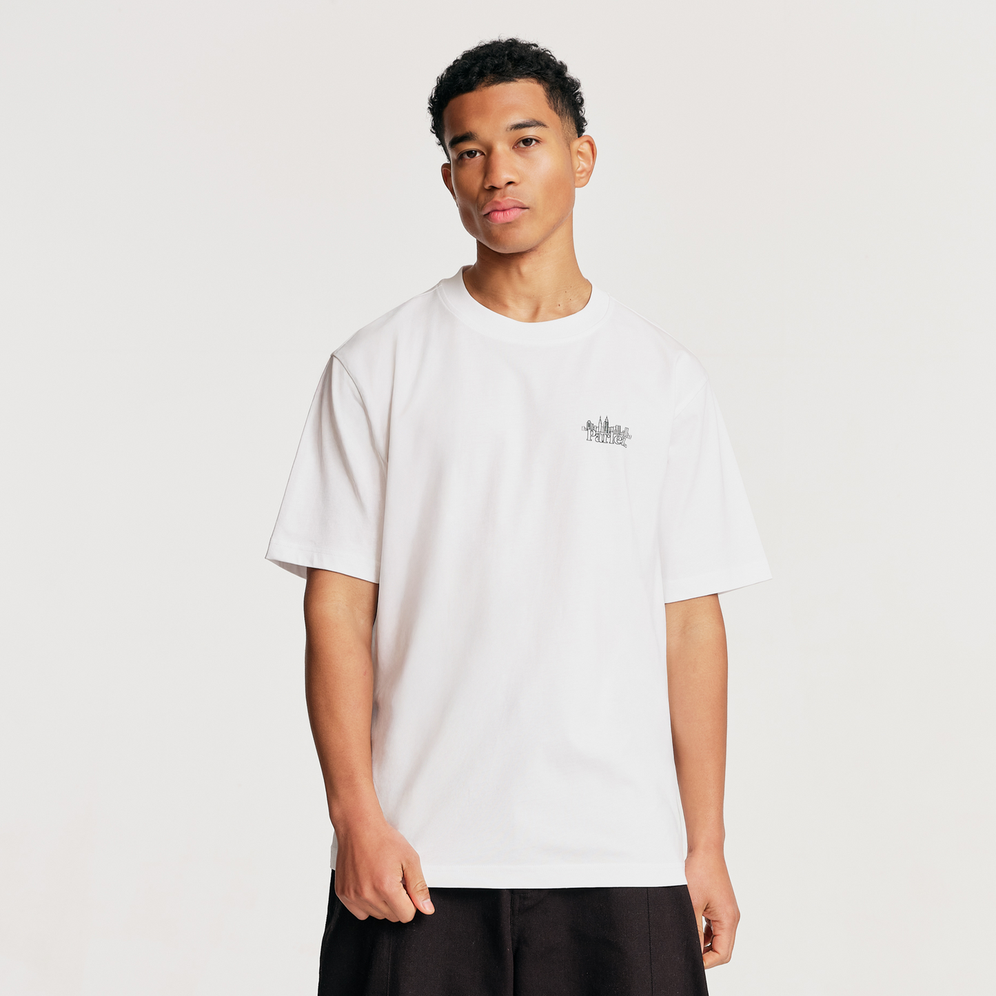 The Mens Scape T-Shirt White from Parlez clothing