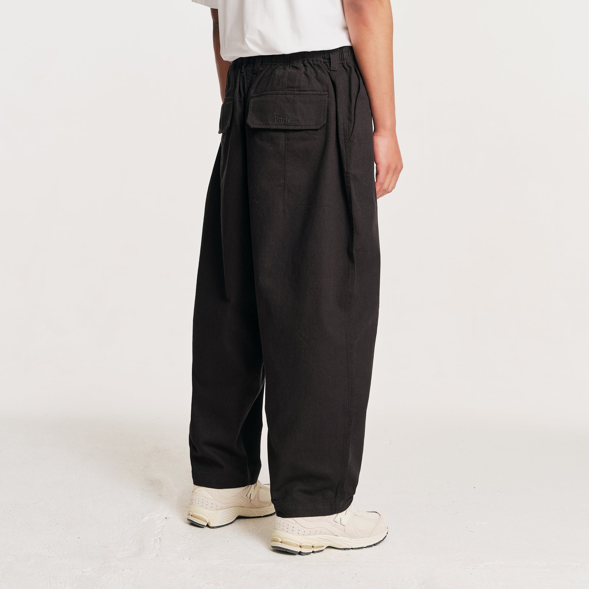 The Mens Mast Trousers Black from Parlez clothing