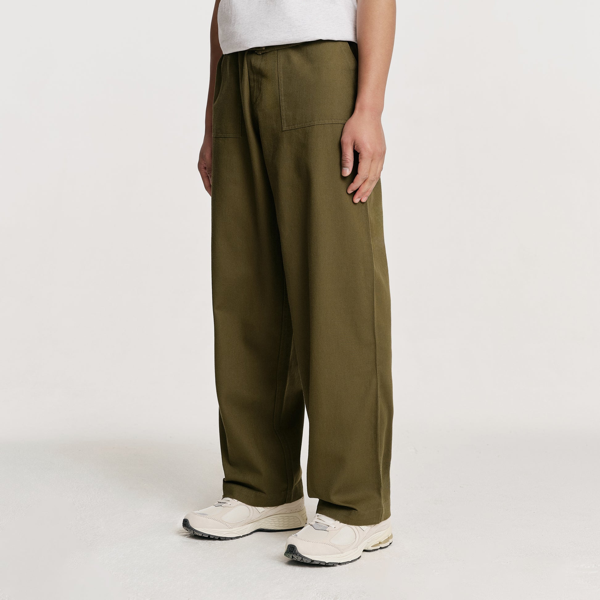 The Mens Ludlow Trousers Moss from Parlez clothing