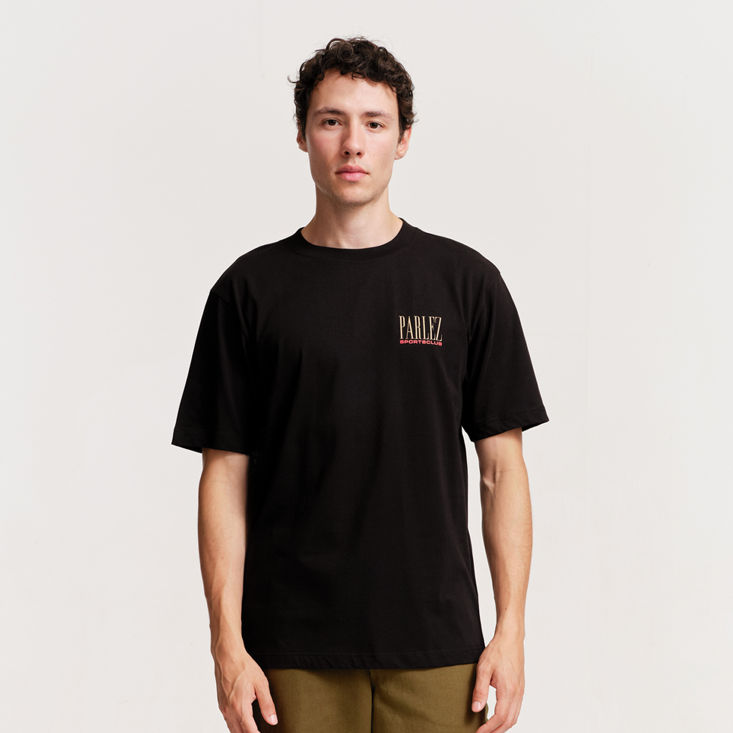 The Mens Auriga T-Shirt Black from Parlez clothing