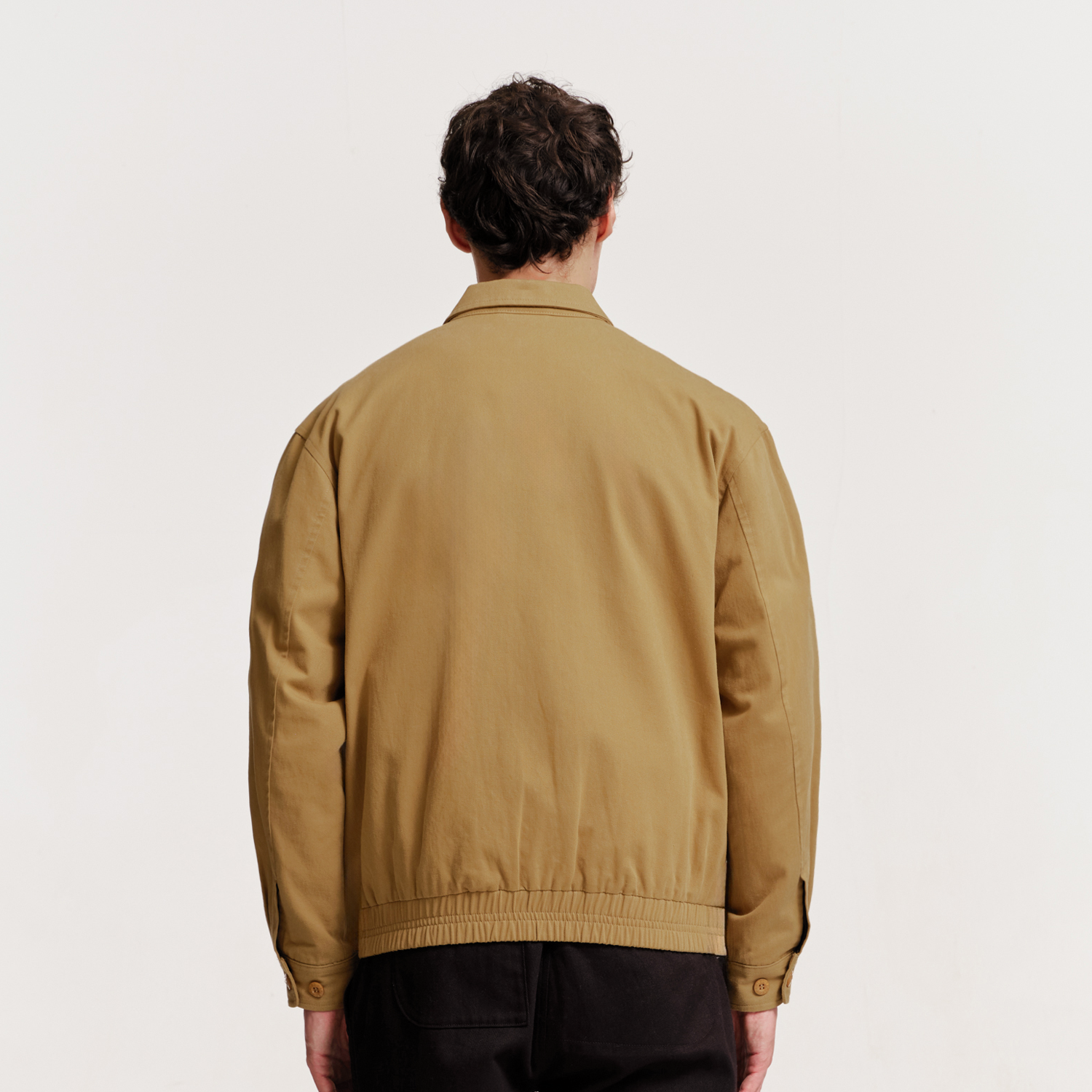 The Mens Verge Jacket Sand from Parlez clothing