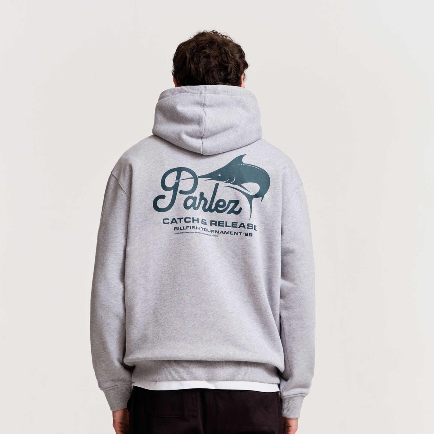 The Mens Marlin Hoodie Heather from Parlez clothing