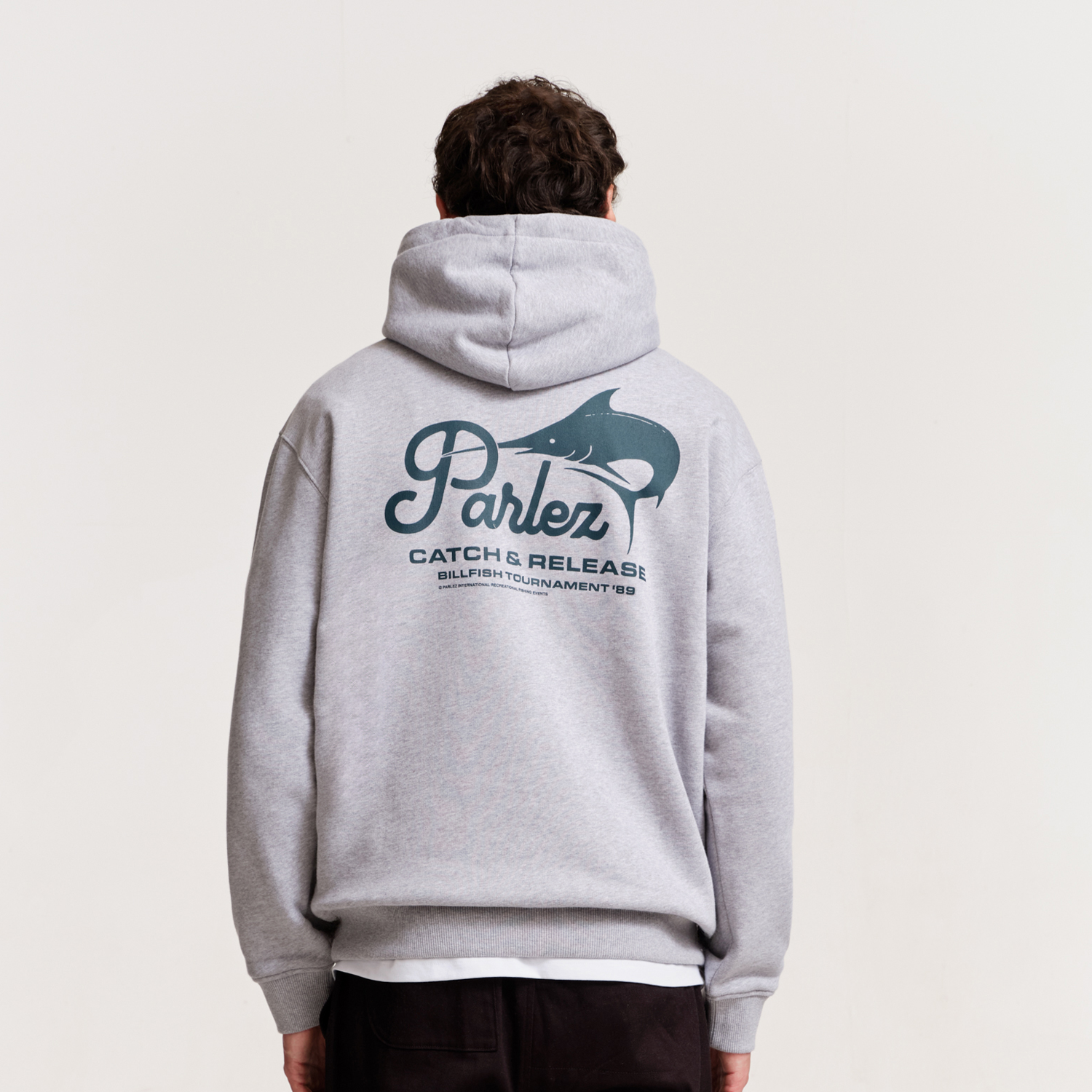 The Mens Marlin Hoodie Heather from Parlez clothing