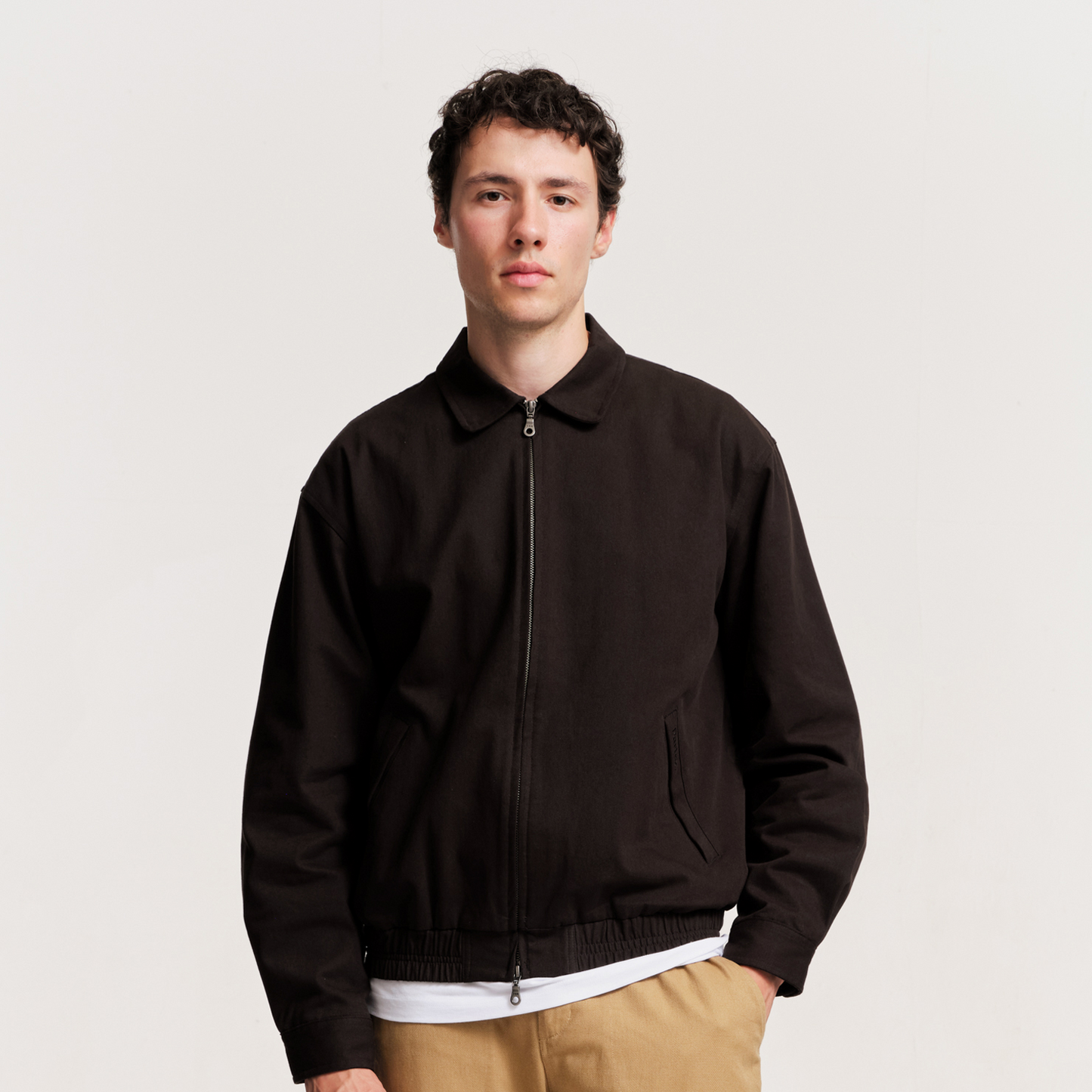 The Mens Verge Jacket Black from Parlez clothing