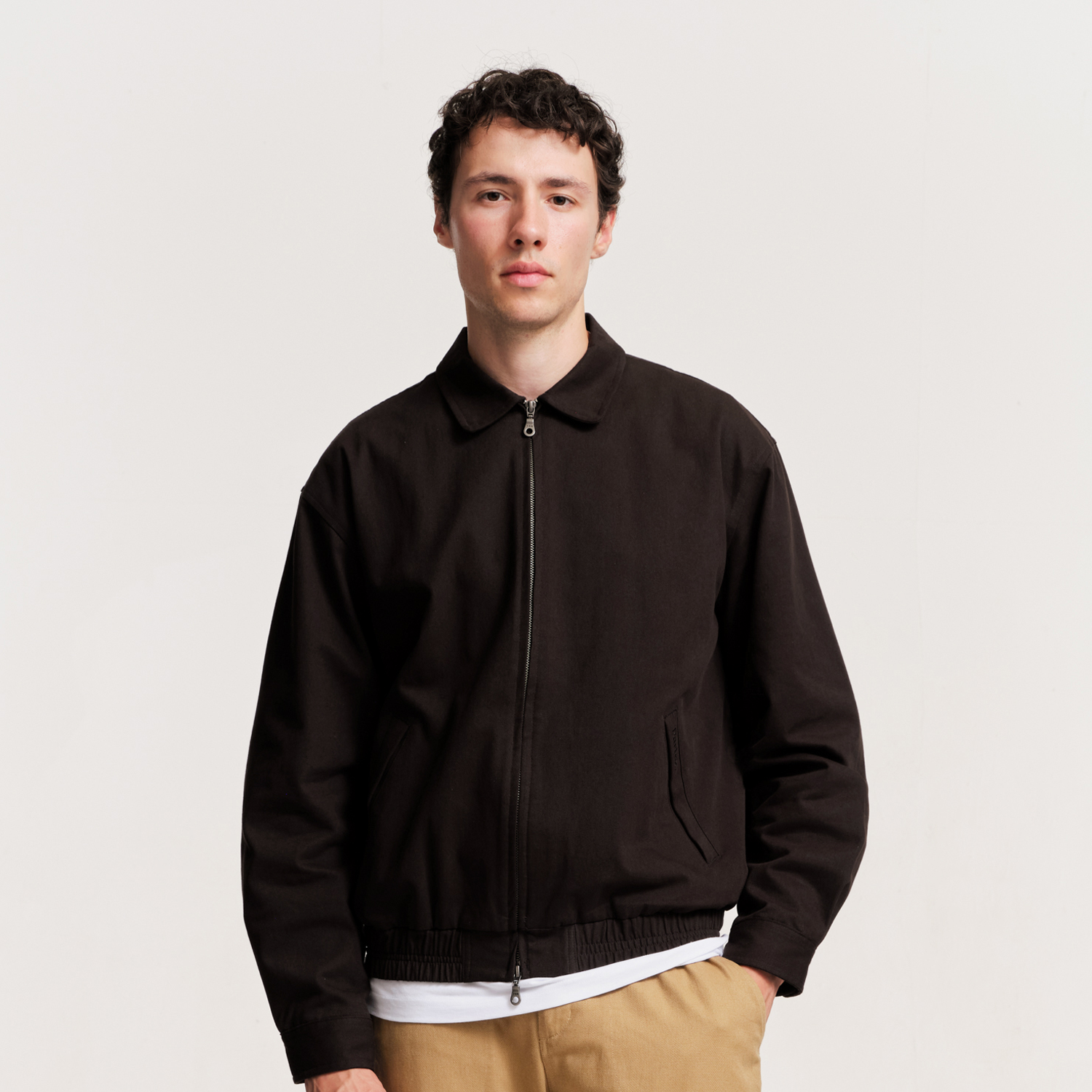 The Mens Verge Jacket Black from Parlez clothing
