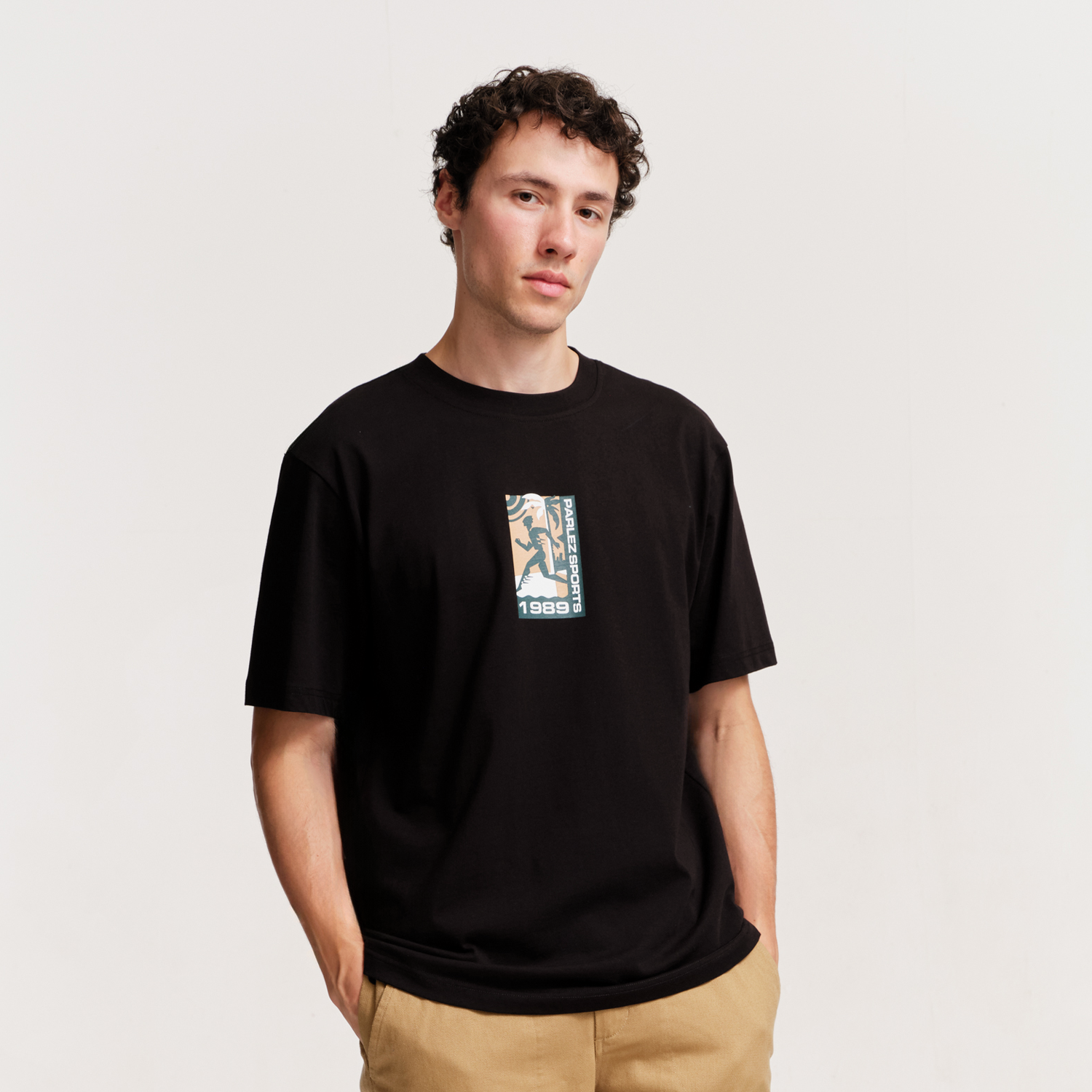 The Mens Vita T-Shirt Black from Parlez clothing
