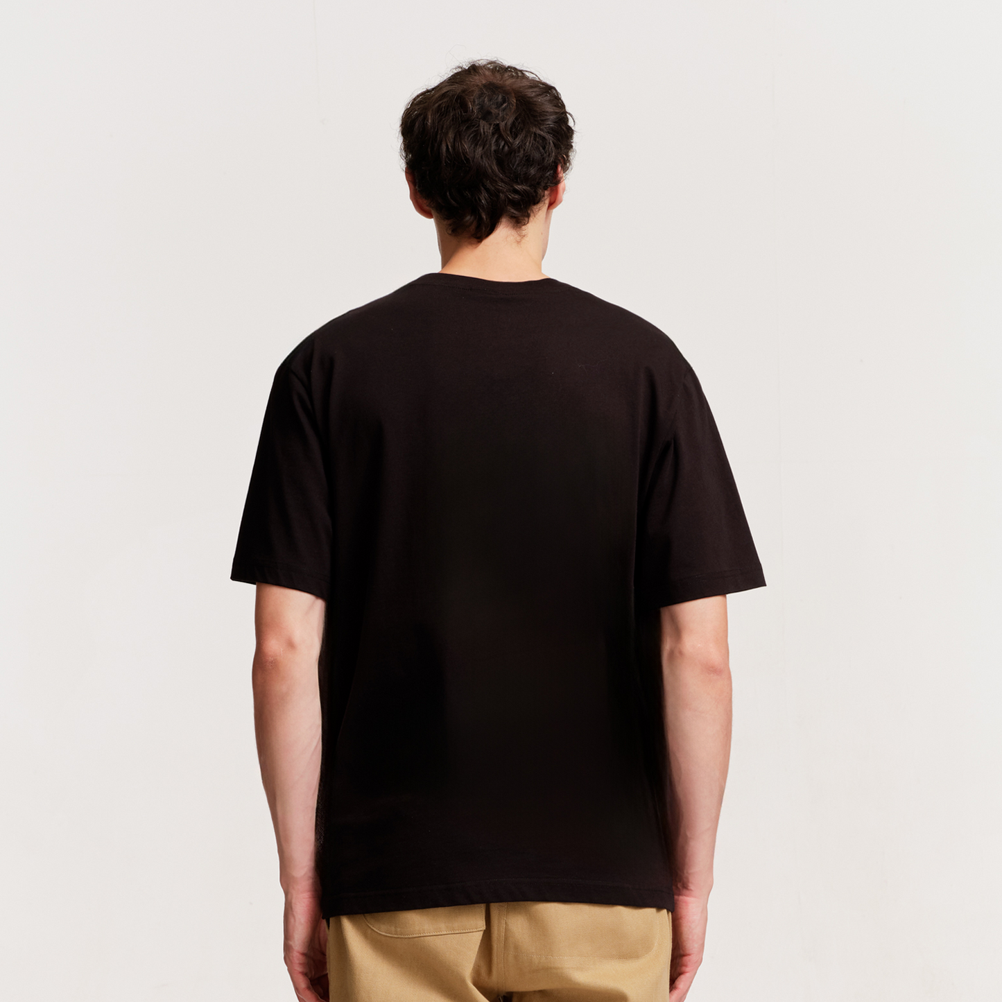 The Mens Currere Pocket T-Shirt Black from Parlez clothing