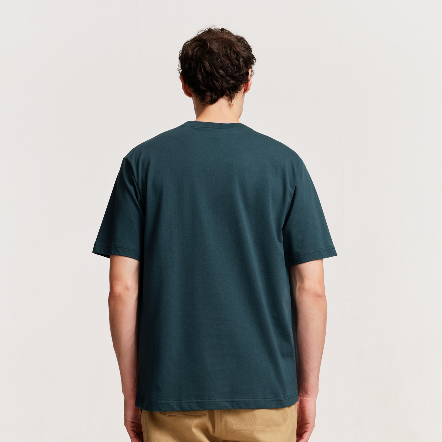 The Mens Vehi T-Shirt Petrol from Parlez clothing
