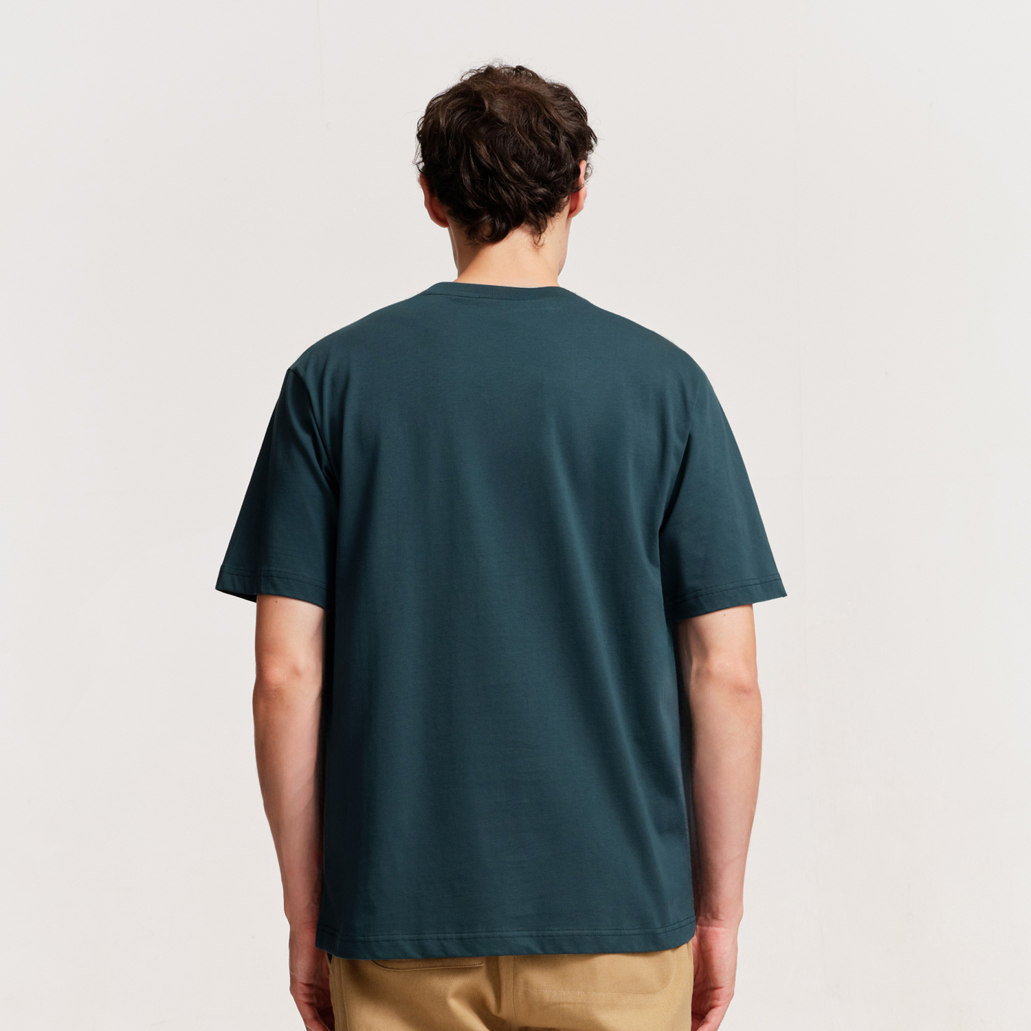 The Mens Vehi T-Shirt Petrol from Parlez clothing
