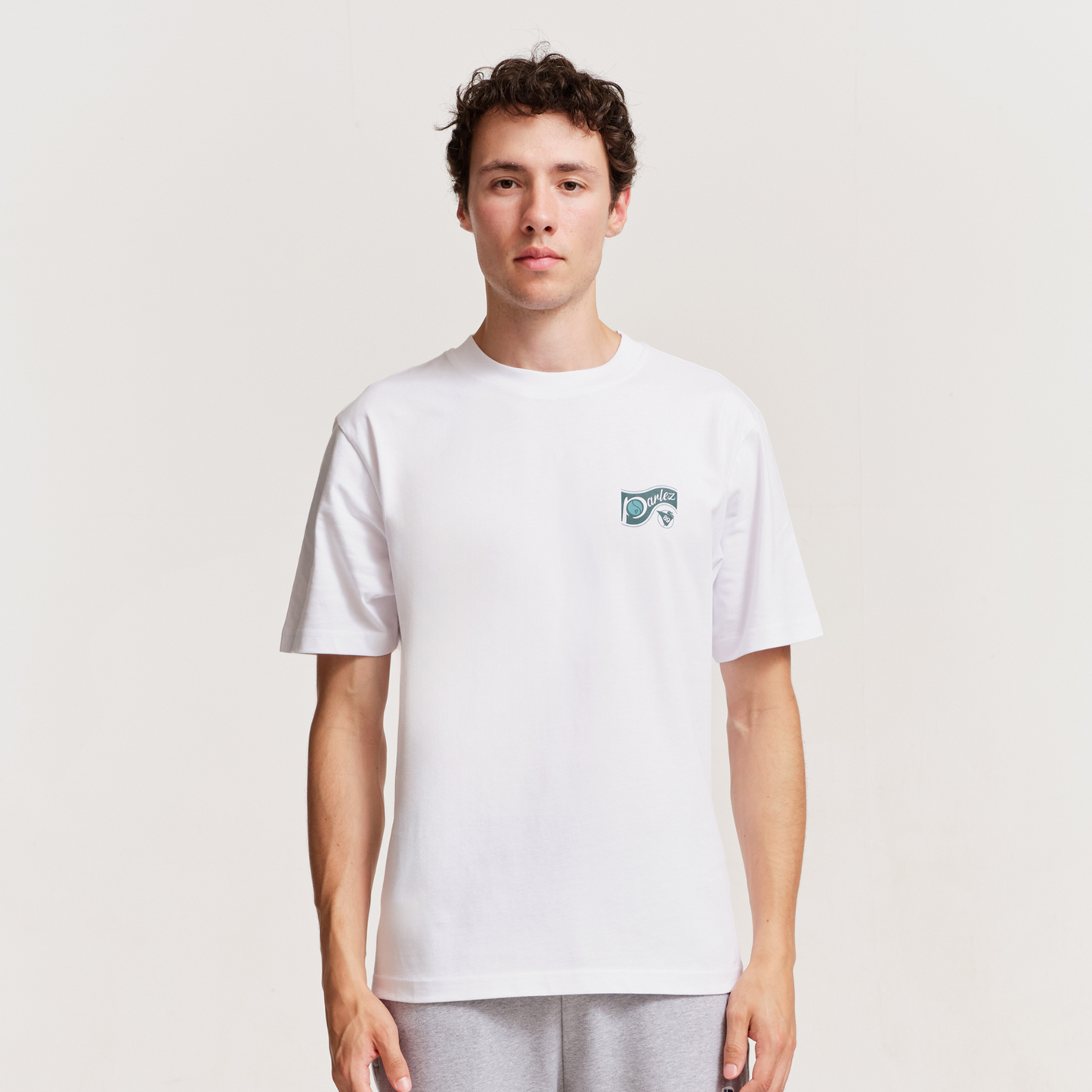 The Mens Ludis T-Shirt White from Parlez clothing