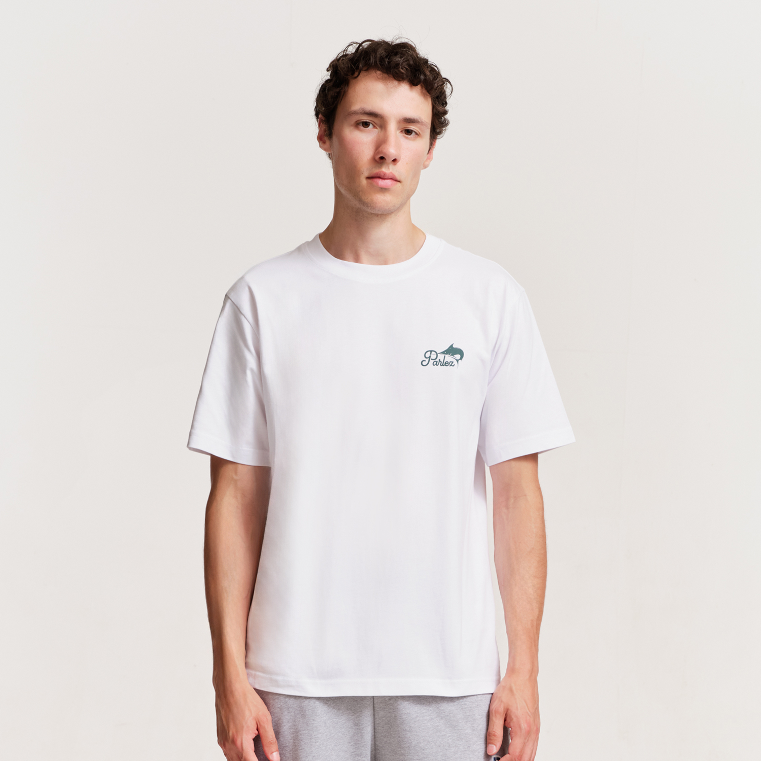 The Mens Release T-Shirt White from Parlez clothing