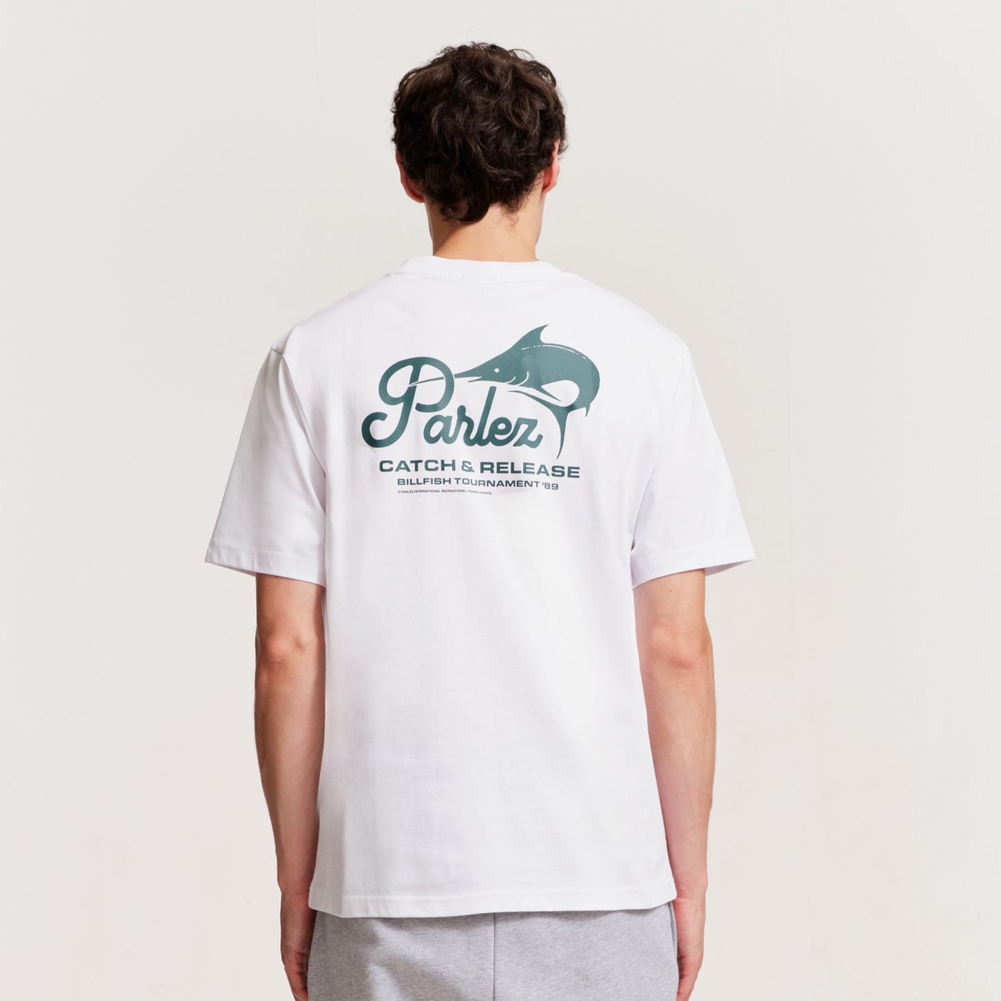 The Mens Release T-Shirt White from Parlez clothing