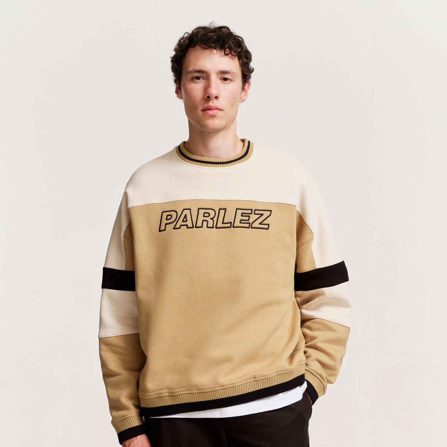 The Mens Club Oversized Sweatshirt Shell from Parlez clothing
