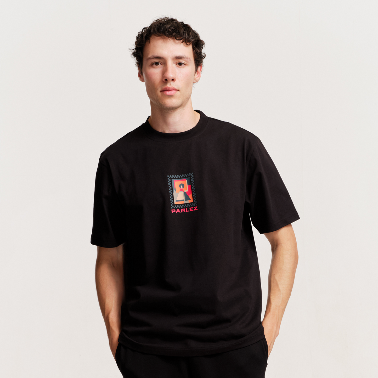 The Mens Figura T-Shirt Black from Parlez clothing