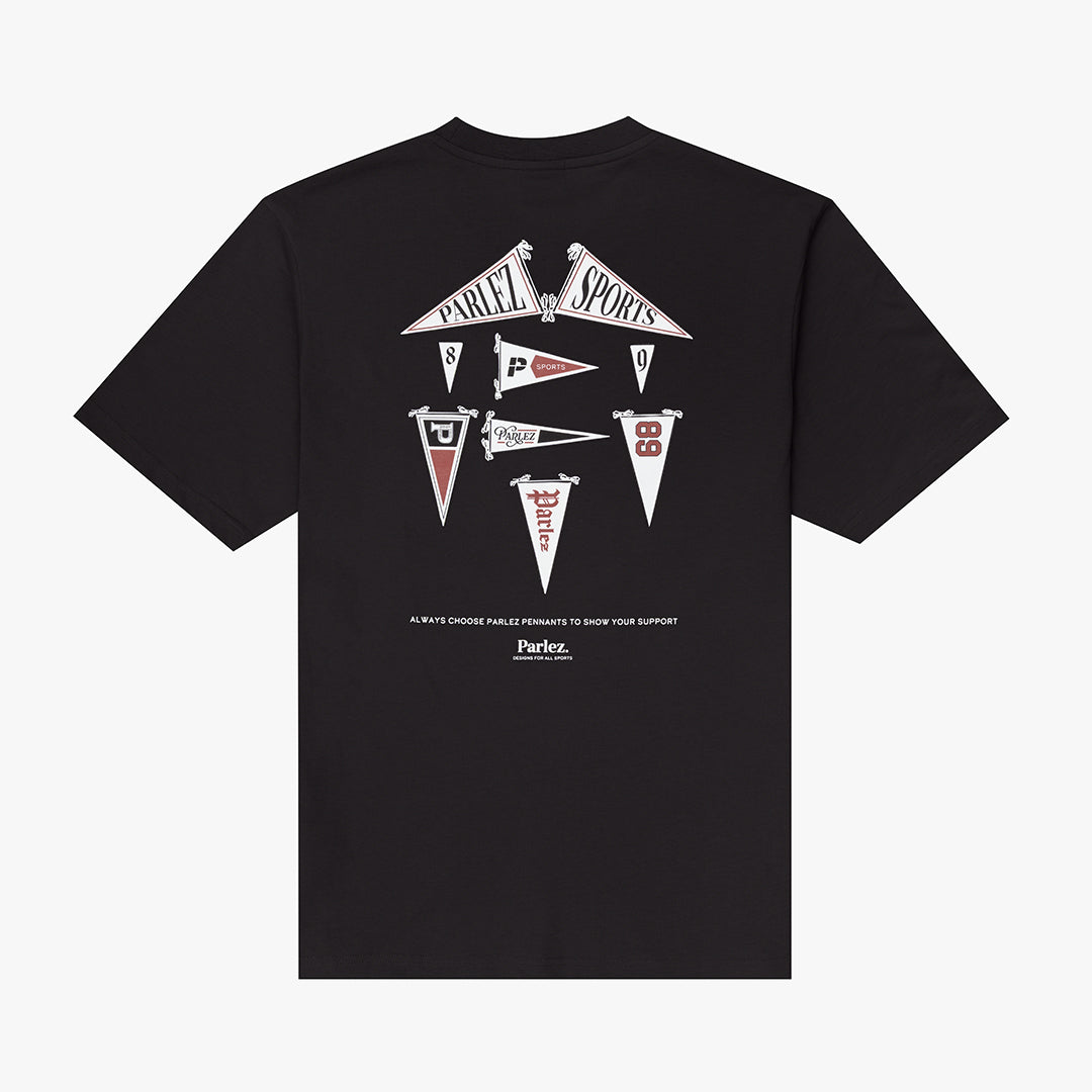 Pennant T-Shirt Black