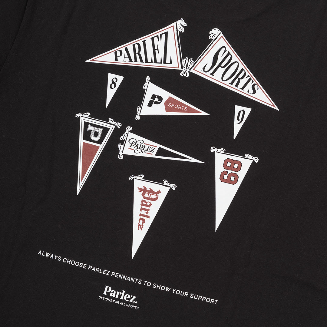 Pennant T-Shirt Black