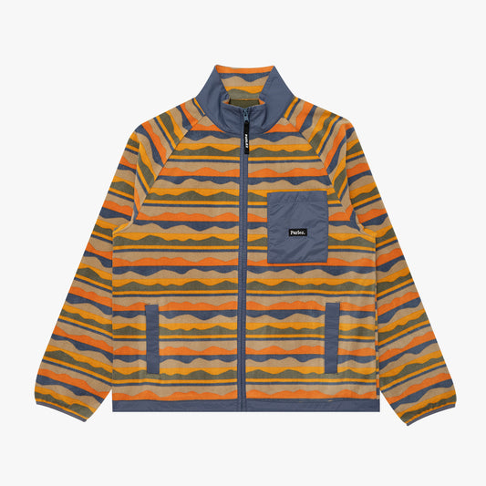 The Mens Pismo Fleece China Blue Multi from Parlez clothing