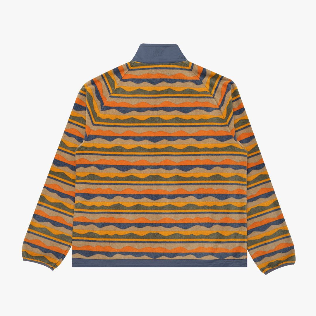 The Mens Pismo Fleece China Blue Multi from Parlez clothing