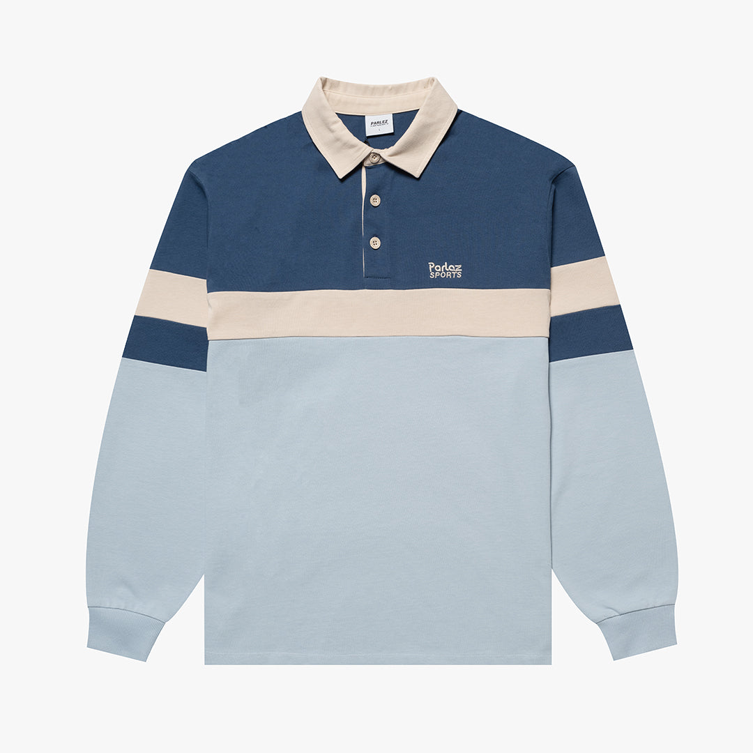 The Mens Plaza Rugby Lagoon from Parlez clothing