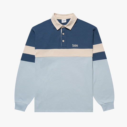 The Mens Plaza Rugby Lagoon from Parlez clothing