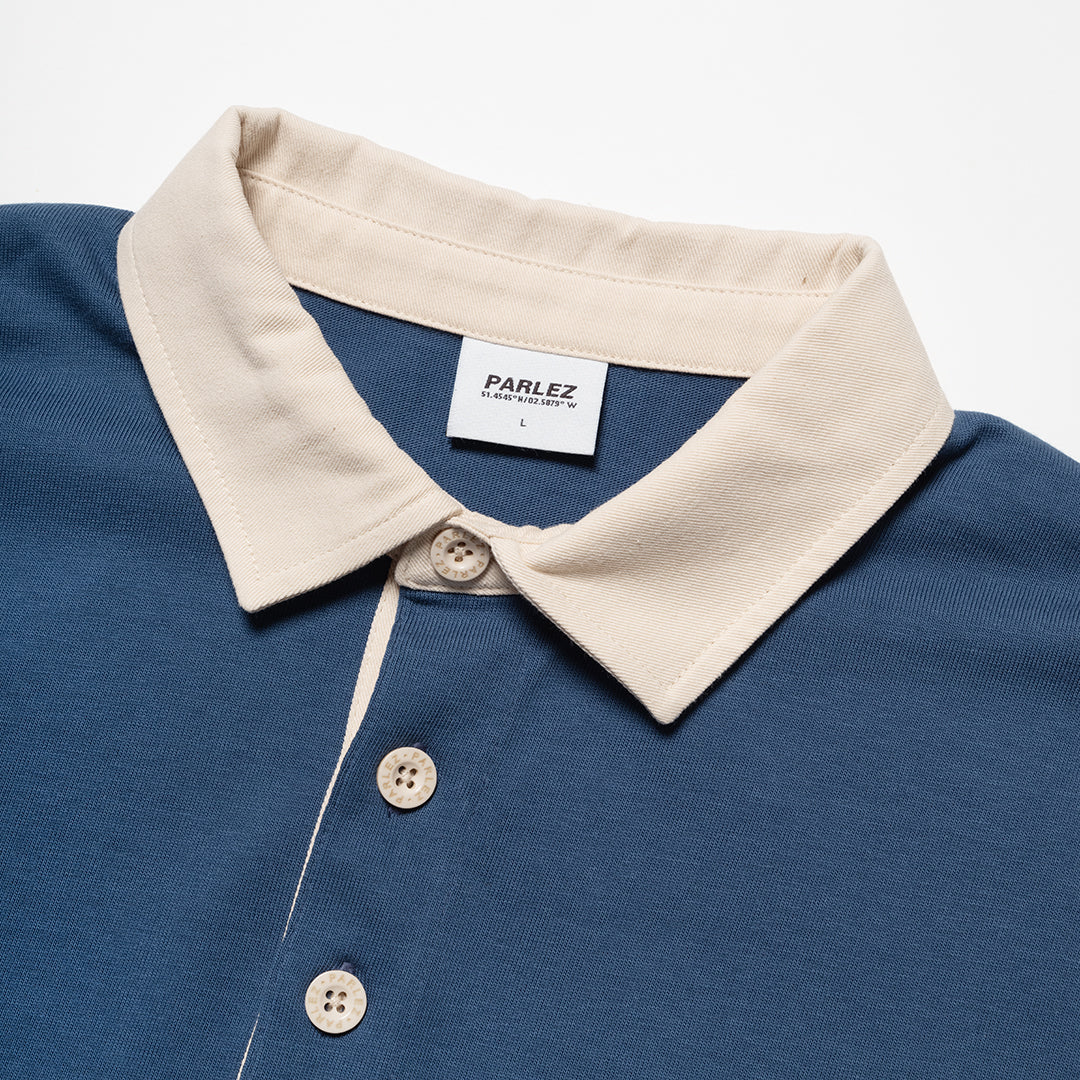 The Mens Plaza Rugby Lagoon from Parlez clothing