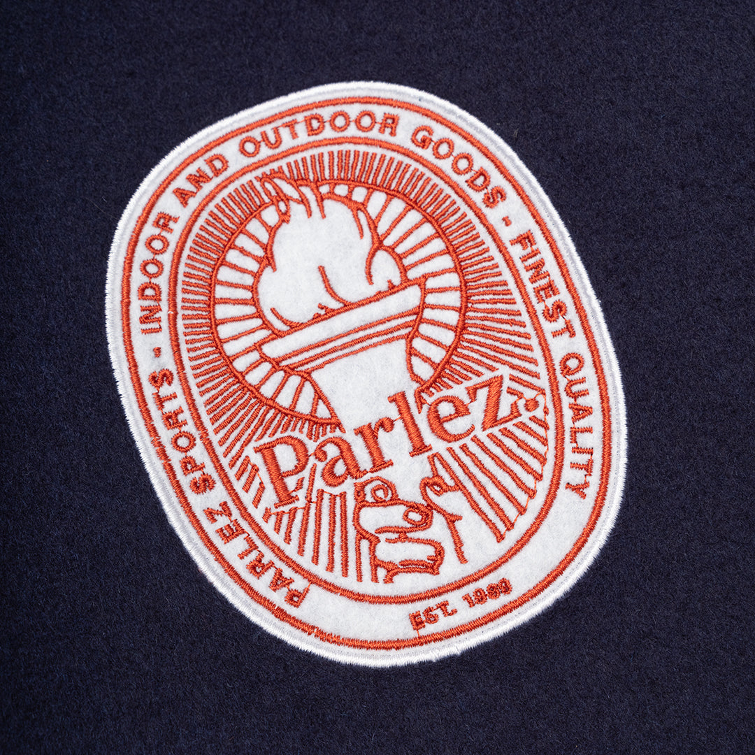 The Mens Podium Coach Jacket Midnight from Parlez clothing