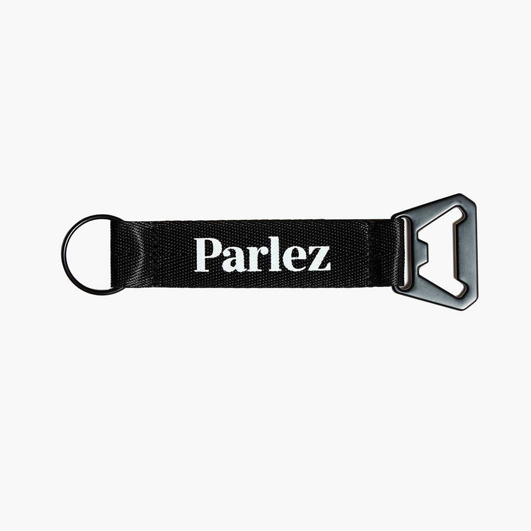 The Mens Pop Keyring/Bottle Opener Black from Parlez clothing