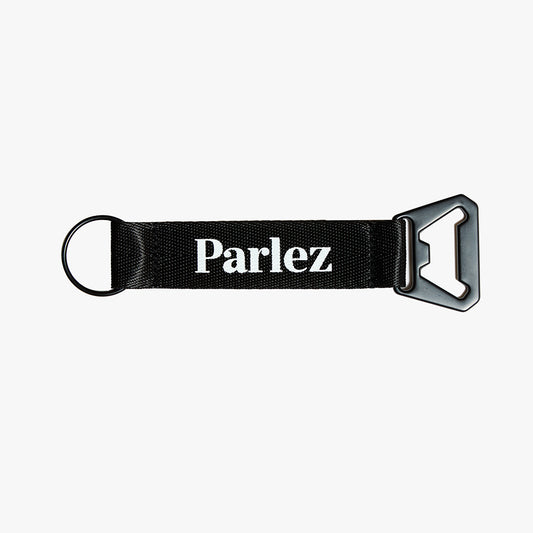 The Mens Pop Keyring/Bottle Opener Black from Parlez clothing