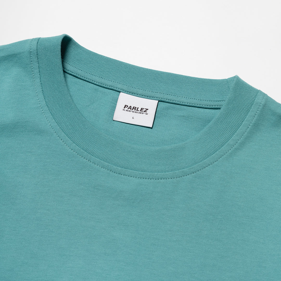 The Mens Portal L/S T-Shirt Leaf from Parlez clothing