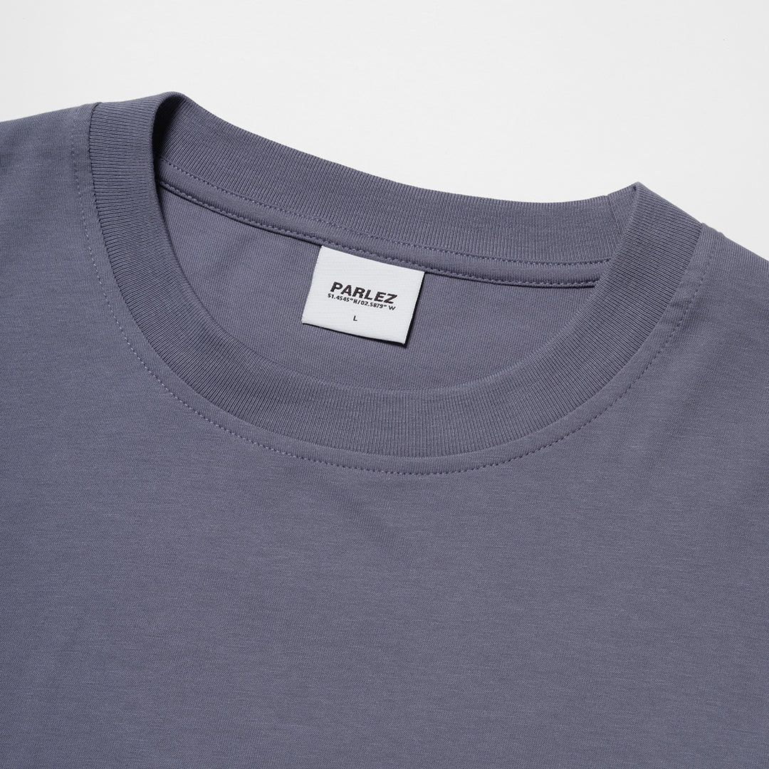 The Mens Portal L/S T-Shirt Purple Haze from Parlez clothing