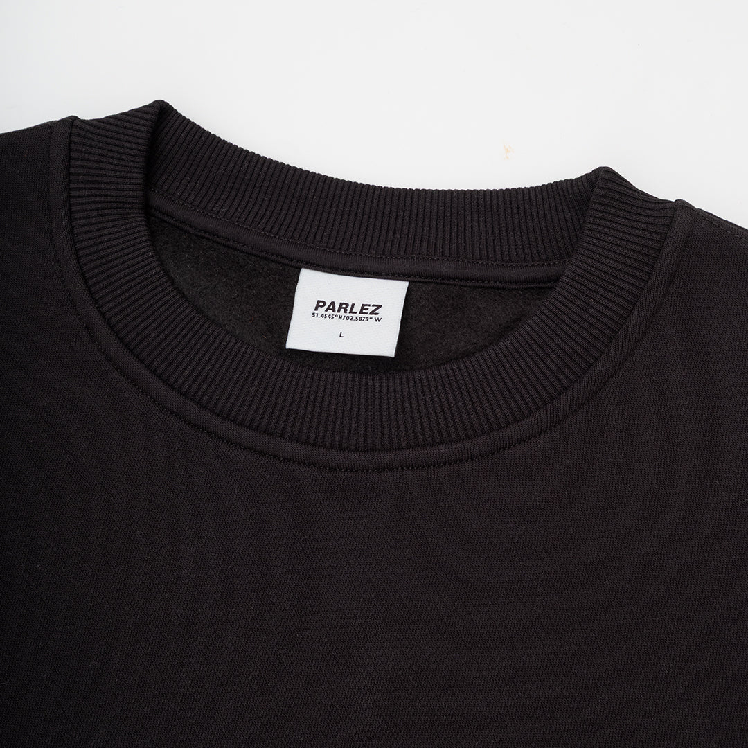 Powell Oversized Sweatshirt Black
