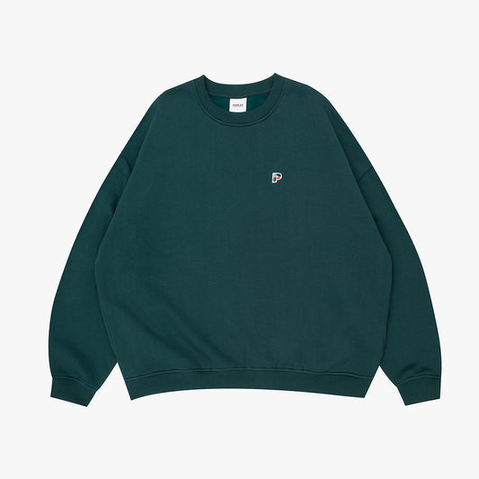Powell Oversized Sweatshirt Deep Green