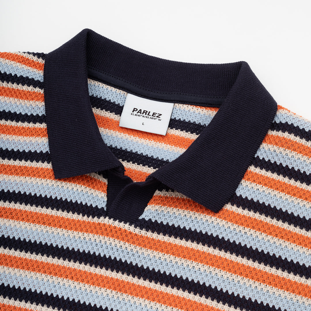 The Mens Princeton Polo Midnight from Parlez clothing