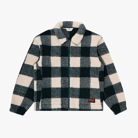 Province Sherpa Fleece Jacket Deep Green