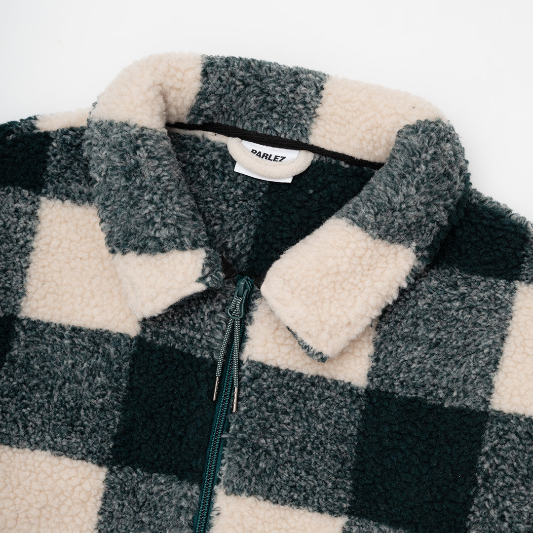 Province Sherpa Fleece Jacket Deep Green