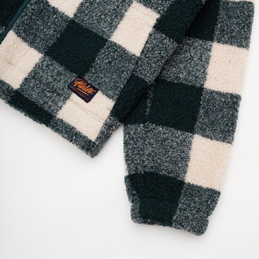Province Sherpa Fleece Jacket Deep Green