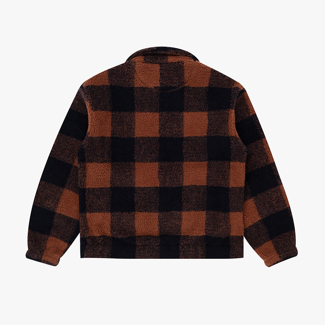 Province Sherpa Fleece Jacket Walnut