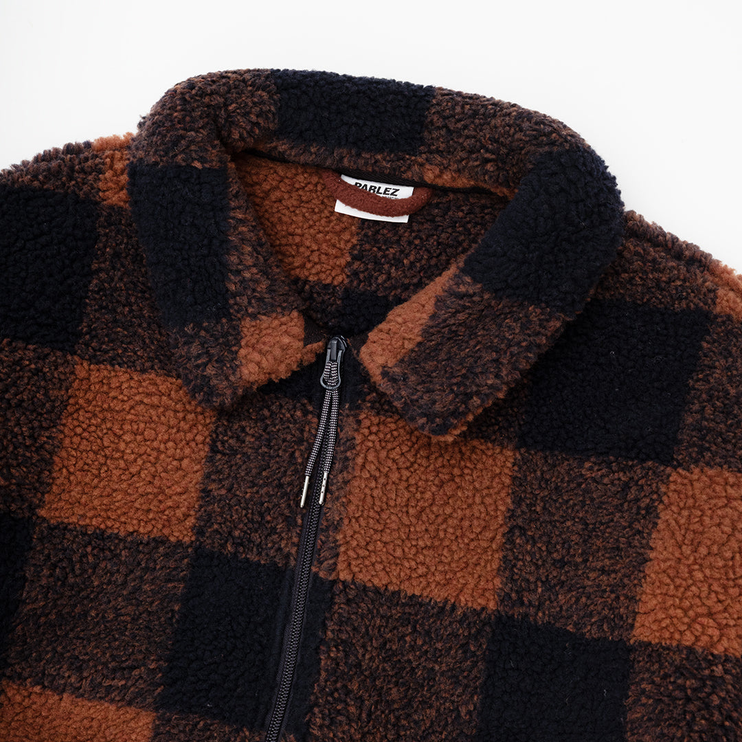 Province Sherpa Fleece Jacket Walnut